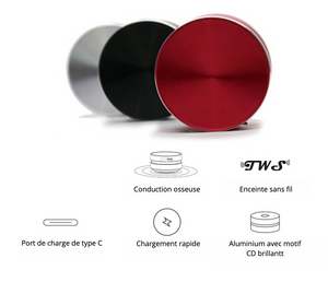 GeniusWave - L'enceinte Bluetooth à conduction osseuse